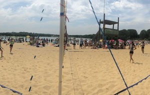 Le Beach-Volley Sourd sous la canicule !