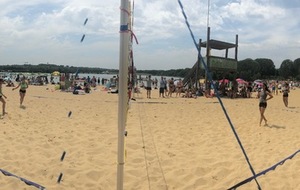 Le Beach-Volley Sourd sous la canicule !