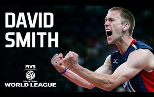 TOP 10 Best Volleyball Spikes by David Smith | Deaf Volleyball Player