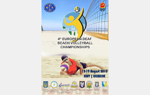 4ème championnat d'Europe de Beach Volley Sourd