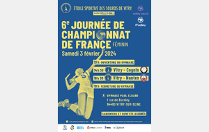 5ème journée de Championnat de France Féminin à Vitry