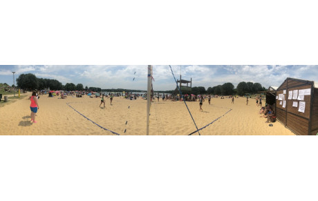 Le Beach-Volley Sourd sous la canicule !
